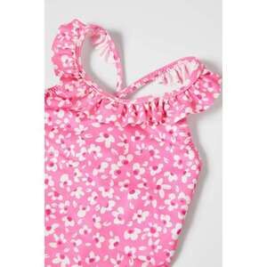 RUFFLED FLORAL SWIMSUIT